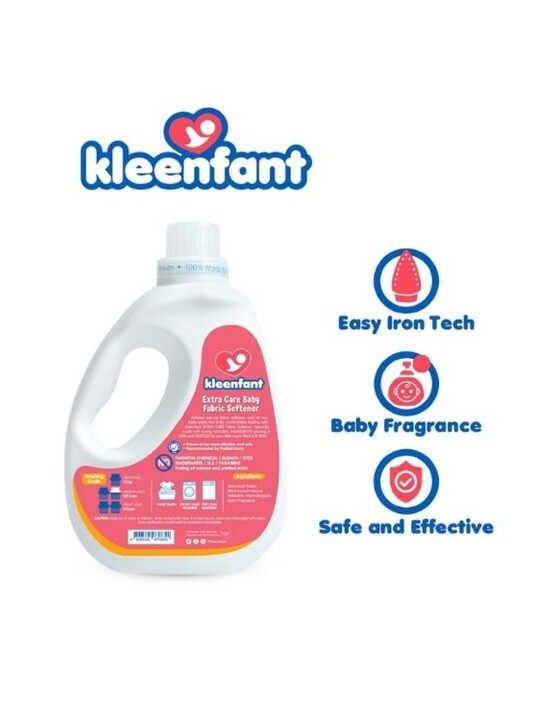 Kleenfant Extra Care Baby Fabric Softener (1L) edamama